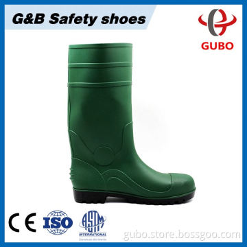 Cheap High Quality PVC Outsole Petrol Resistant Work Boots S3